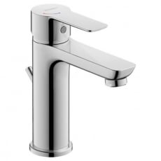 Duravit D-Code Medium Basin Mixer Tap with Waste - Chrome