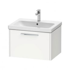 Duravit D-Code 650mm 1-Drawer Wall Hung Vanity Unit