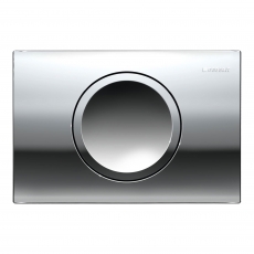 Geberit Delta15 Single Flush Plate - Gloss Chrome