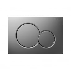 Geberit Sigma01 Dual Flush Plate - Matt Chrome