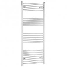 Heatwave Independent Straight Towel Rail 1200mm H x 400mm W - Chrome