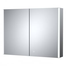 Hudson Reed Leda Bathroom Mirror Cabinet 600mm H x 800mm W