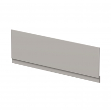 Hudson Reed MFC Straight Bath Front Panel and Plinth 560mm H x 1800mm W - Pebble Grey