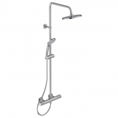 Ideal Standard Ceratherm T25 Thermostatic Bar Shower Mixer with Shower Kit and Fixed Head - Chrome