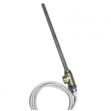 JTP Standard Heating Element 200 Watts with T-Piece - Brushed Brass