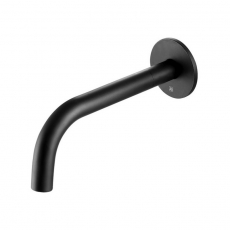 JTP Vos Wall Mounted Bath / Basin Spout 200mm - Matt Black