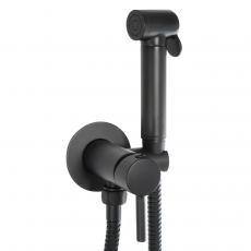 JTP Vos Douche Kit with Hose and Single Lever Control - Matt Black