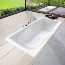 Kaldewei Silenio Double Ended Rectangular Steel Enamel Bath