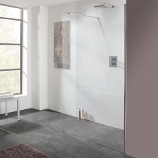 Lakes Cannes Walk-In 10mm Wet Room Glass Shower Screen