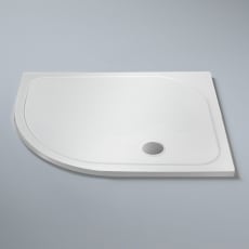 Merlyn Touchstone Offset Quadrant Shower Tray 1200mm x 800mm Left Handed