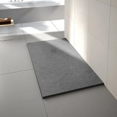 Merlyn TrueStone 30mm Slate Effect Rectangular Shower Tray