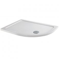 MX Elements Anti-Slip Offset Quadrant Shower Tray 1300mm x 800mm Right Handed (inc Waste)