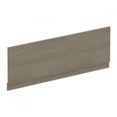 Nuie Straight Bath Front Panel and Plinth 560mm H x 1700mm W - Solace Oak