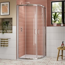 Lucie Chrome 8mm Quadrant Shower Enclosure