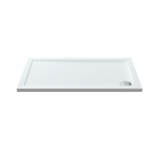 Nuie Pearlstone Rectangular Shower Tray 1000mm x 700mm - White