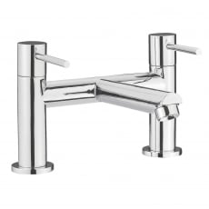 Nuie Series 2 Bath Filler Tap Pillar Mounted - Chrome