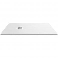 Nuie Slimline Slate Rectangular Shower Tray 1400mm x 800mm - White