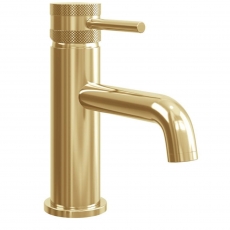 Orbit Core Mono Basin Mixer Tap - Brushed Brass