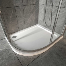 Prestige Foundation 45mm Offset Quadrant Shower Tray