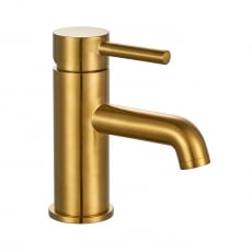 Prestige Ottone Mono Basin Mixer Tap - Brushed Brass