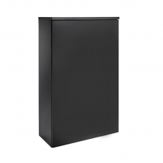 Prestige Purity Nero Back to Wall WC Toilet Unit 830mm High x 505mm Wide - Matt Black