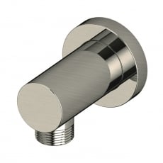 RAK Round Wall Outlet - Brushed Nickel