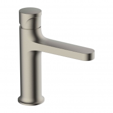 RAK Positano Basin Mixer Tap Without Waste - Brushed Nickel