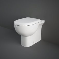 RAK Tonique Back to Wall Pan Alpine White - Excluding Seat