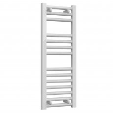 Reina Diva Straight Heated Towel Rail 800mm H x 300mm W White