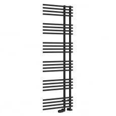 Reina Elisa Designer Heated Towel Rail 1550mm H x 500mm W - Black