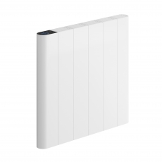 Reina Maia Designer Electric Horizontal Radiator 500mm H x 544mm W - White