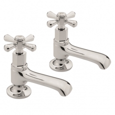 Sagittarius Fitzerald Basin Taps Pair - Chrome