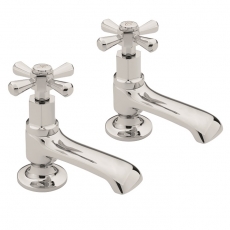 Sagittarius Fitzerald Bath Taps Pair - Chrome