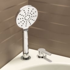 Sagittarius Plaza 2-Way Diverter and Shower Handset Bath Mounted - Chrome