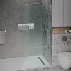 Signature Horizon 8mm Wet Room Glass Shower Screen