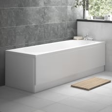 Signature Olympus Supercast Single Ended Rectangular Bath 1600mm x 700mm 0 Tap Hole (inc Leg Set)