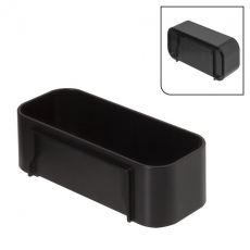 Tiger 2-Store Wall Tray/Shower Basket 250mm - Black