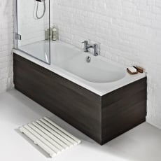 Verona Duo Rectangular Double Ended Bath 1700mm x 700mm Acrylic - 0 Tap Hole (inc Leg Set)