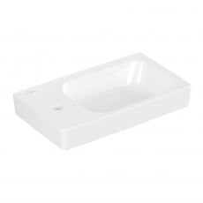 Villeroy & Boch Architectura Wall Hung Basin 480mm Wide - 1 Left Hand Tap Hole