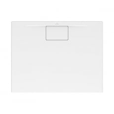 Villeroy & Boch Architectura Rectangular Shower Tray with Metal Rim 1000mm x 800mm - White Alpin