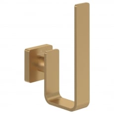 Villeroy & Boch Elements Striking Vertical Toilet Roll Holder - Brushed Gold