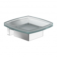 Villeroy & Boch Elements Striking Soap Dish - Chrome