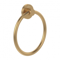 Villeroy & Boch Elements Tender Towel Ring - Brushed Gold