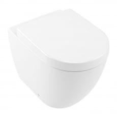 Villeroy & Boch Subway 2.0 Rimless Back to Wall Toilet White Alpin - Soft Close Seat