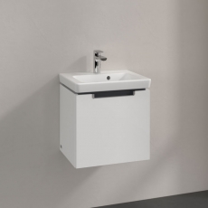 Villeroy & Boch Subway 2.0 1-Drawer Vanity Unit 450mm Wide - Glossy White