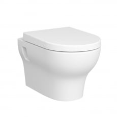 VitrA Zentrum Smoothflush Wall Hung Toilet - Soft Close Toilet Seat