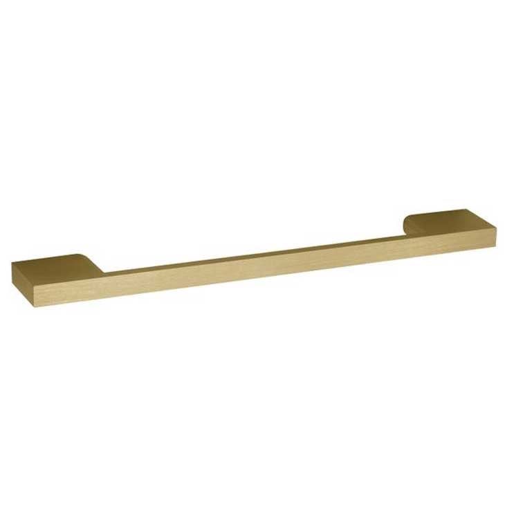 Hudson Reed Furniture D Handle 223mm Wide - Brushed Brass (x2)