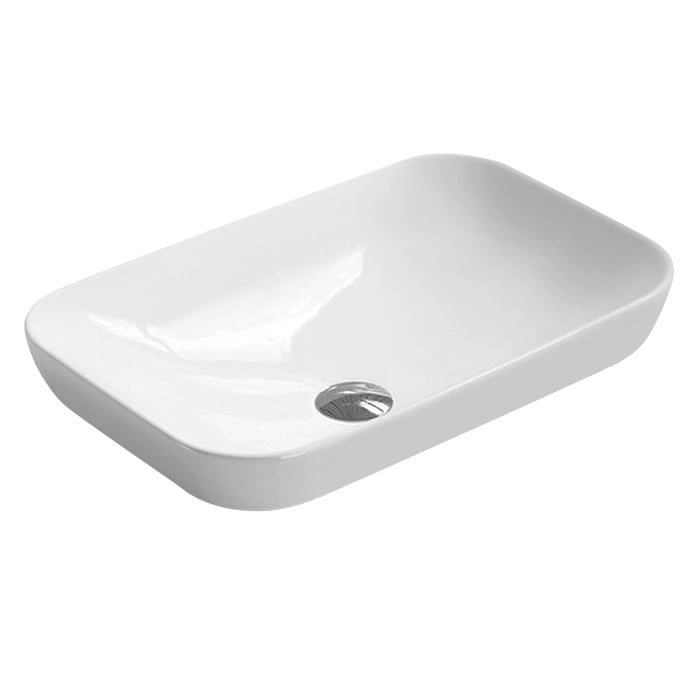 Hudson Reed Vessel Countertop Basin 520mm Wide - 0 Tap Hole