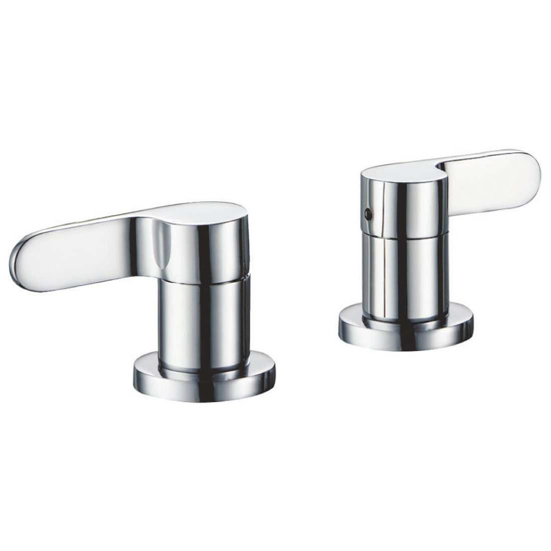 JTP Vue Modern Panel Valves Pair - Chrome