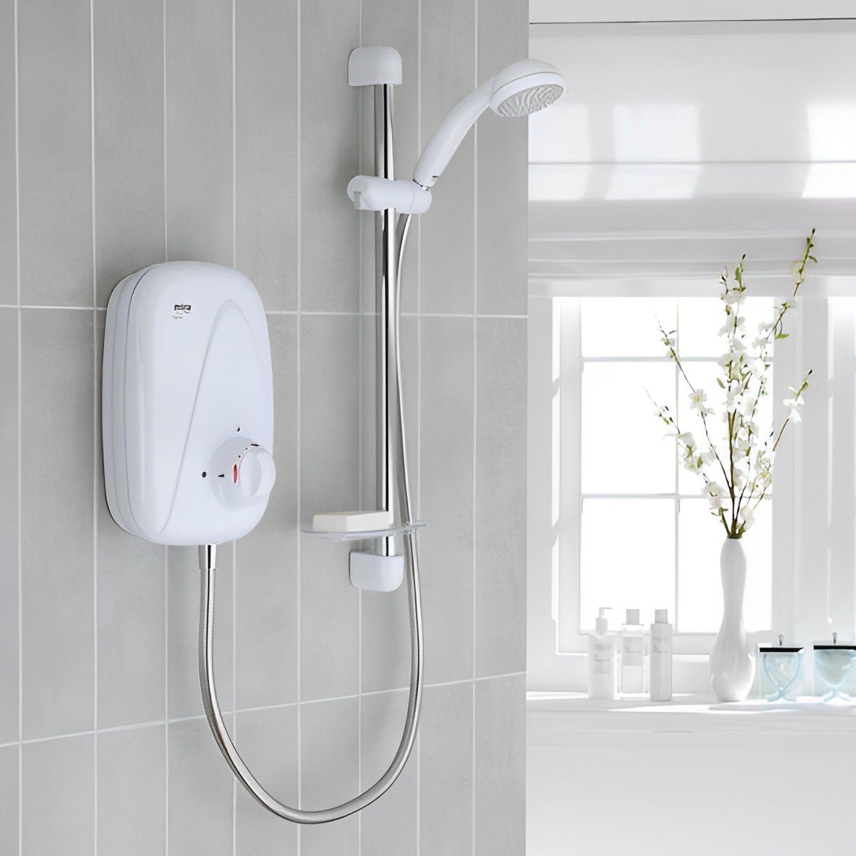 Electric on sale power shower